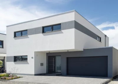 Holzrahmenhaus mit clever integrierter Garage | 0116/17